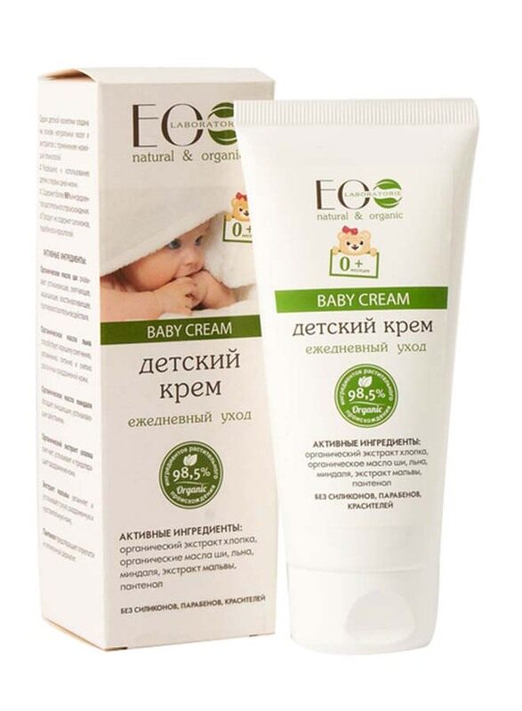 

EO Laboratorie 100ml Daily Care Organic Cream for Baby, Newborn, White