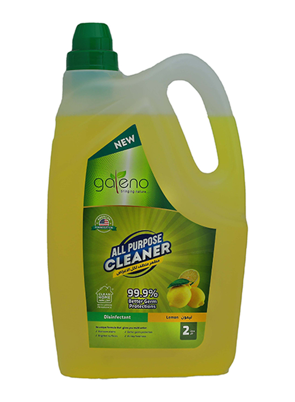 Galeno Lemon Disinfectant All Purpose Cleaner, 2 Liters