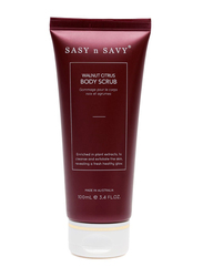 Sasy N Savy Walnut Citrus Body Scrub, 100ml