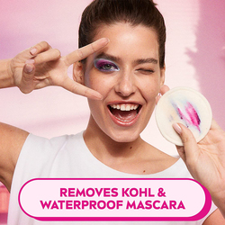 Nivea Natural Fairness Pearl Extracts & Vitamin C Eye Makeup Remover, 125ml, Pink
