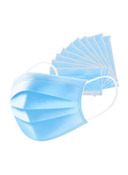 3 Ply Disposable Face Mask, Blue, 50 Pieces