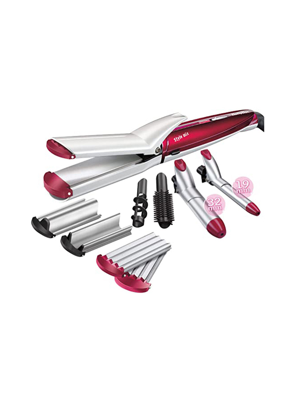 Babyliss 10-In-1 Ceramic Brush Multi Styler, W333, MS22SDE, Purple