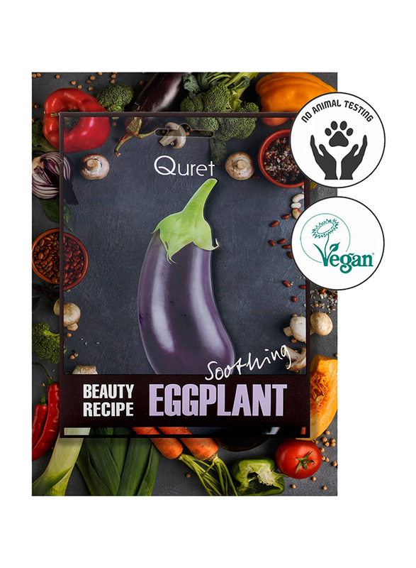 Quret Beauty Recipe Eggplant, 25gm