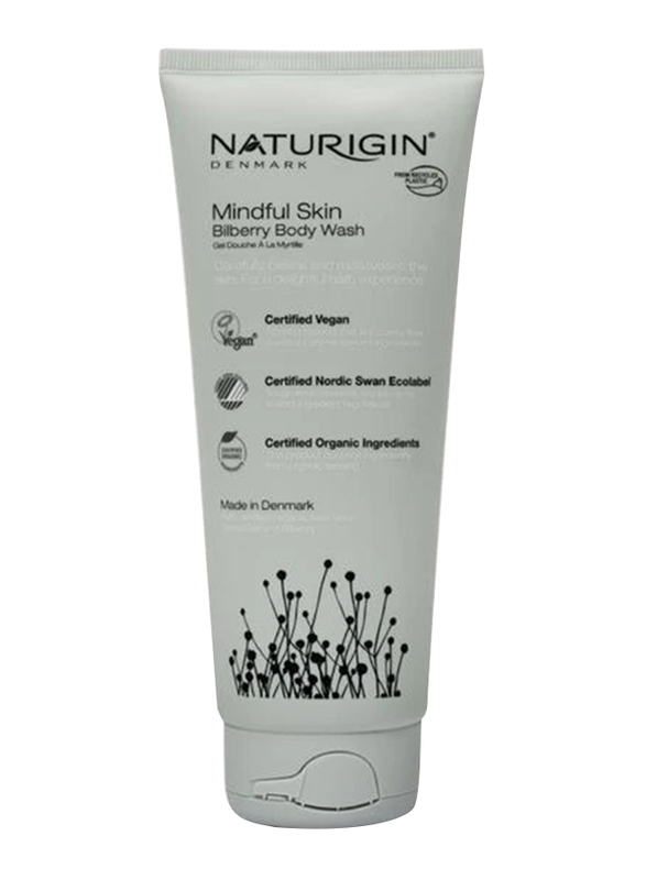 Naturigin Mindful Skin Bilberry Body Wash, 200gm