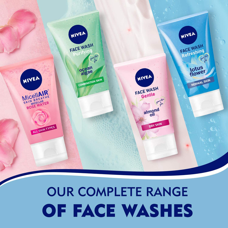 Nivea Cleanser Refreshing Normal Skin Face Wash, 150ml