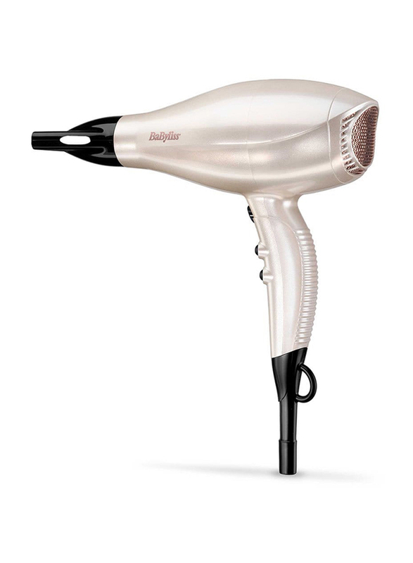 Babyliss Dryer with 3 Heat and 2 Speed Setting, 2200W, 5395PSDE, Pearl Shimmer
