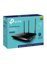 TP-Link Archer VR400 V2 Wireless VDSL/ADSL Modem Router, AC1200, Black