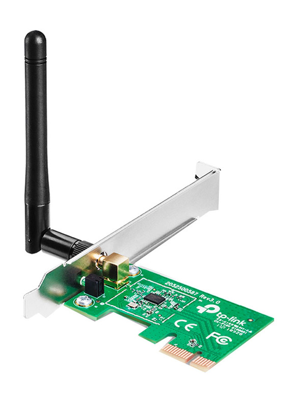 TP-Link TL-WN781ND 150Mbps Wireless N PCI Express Adapter, Black