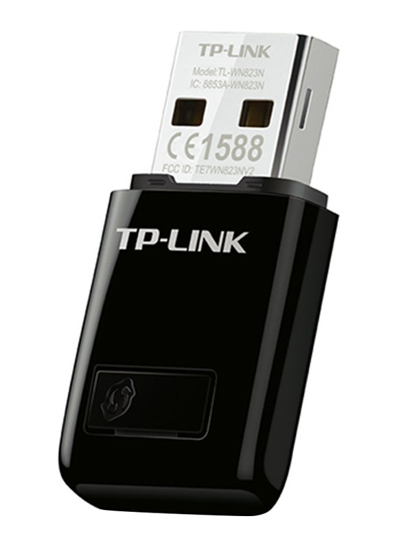  TP-Link TL-WN823N N300 Mini USB Wireless WiFi network Adapter  for pc, Ideal for Raspberry Pi,Black : Electronics