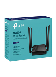 TP-Link Archer C64 Wireless MU-MIMO WiFi Router, AC1200, Black
