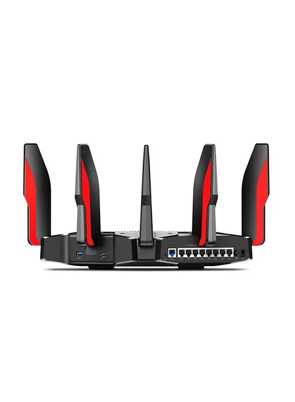 TP-Link Archer Next-Gen Tri-Band Gaming Router, AX11000, Red/Black