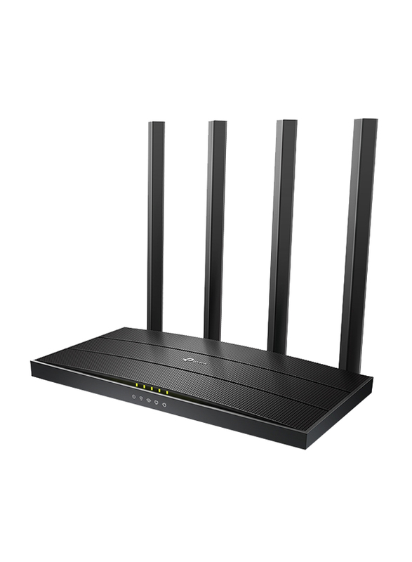 TP-Link Archer C6 Wireless MU-MIMO Gigabit Router, AC1200, Black