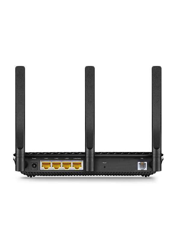 TP-Link Archer VR600 Wireless MU-MIMO VDSL/ADSL Modem Router, AC2100, Black