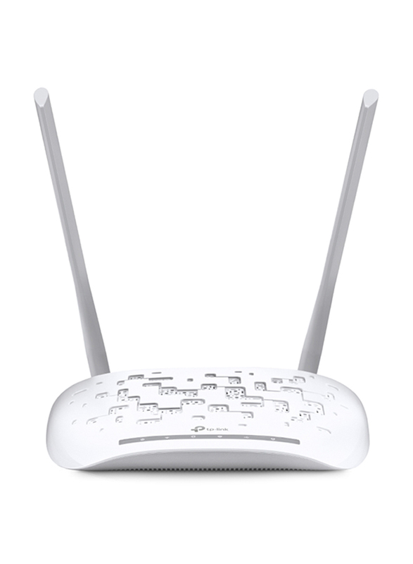 TP-Link TD-W9970 V4 300Mbps Wireless N USB VDSL/ADSL Modem Router, White