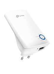 TP-Link TL-WA850RE V7 300Mbps Wi-Fi Range Extender, White