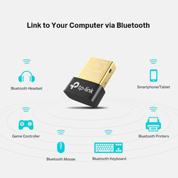 TP-Link UB400 Bluetooth 4.0 Nano USB Adapter, Black