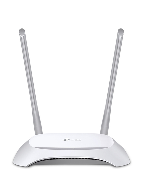 TP-Link TL-WR840N V6.20 300Mbps Wireless N Speed Wi-Fi Router, White