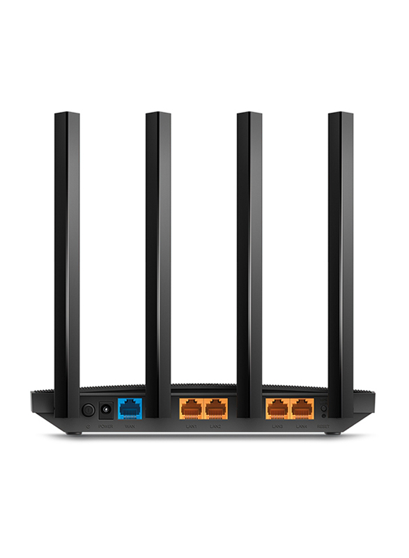 TP-Link Archer C6 Wireless MU-MIMO Gigabit Router, AC1200, Black