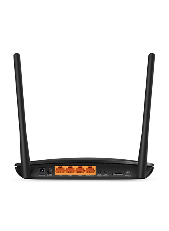 TP-Link Archer MR200 V3 Wireless Dual Band 4G LTE Router, AC750, Black