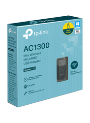 TP-Link Archer T3U AC1300 Mini Wireless MU-MIMO USB Adapter, Black