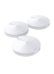 TP-Link Deco M5 Whole Home Mesh Wi-Fi System, 3 Pieces, AC1300, White