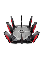 TP-Link Archer Next-Gen Tri-Band Gaming Router, AX11000, Red/Black