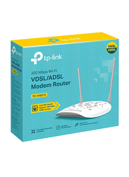 TP-Link TD-W9970 V4 300Mbps Wireless N USB VDSL/ADSL Modem Router, White