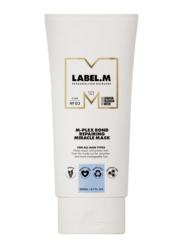 

Label.M Plex Bond Repairing Miracle Mask for All Hair Type, 200ml