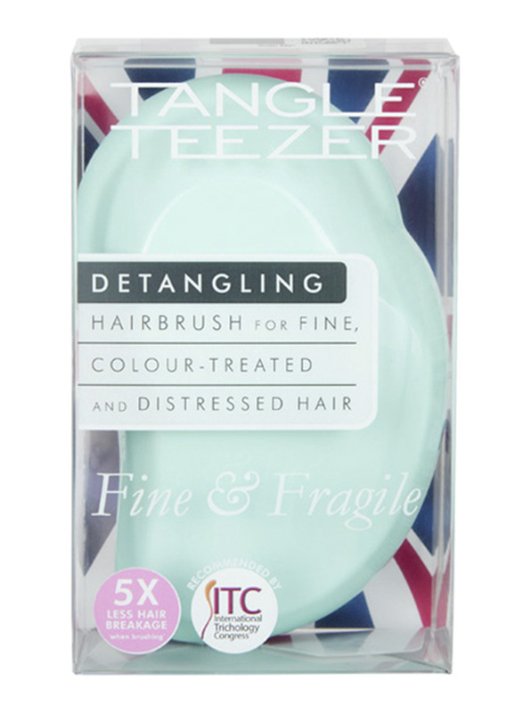 Tangle Teezer Original Fine & Fragile Hair Brush, Mint/Lilac, 1 Piece