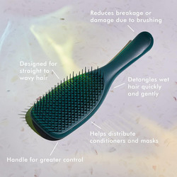 Tangle Teezer Ultimate Detangler Brush, Emerald Green