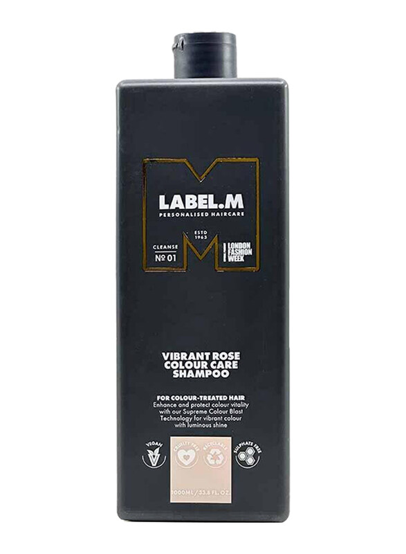 

Label.M Vibrant Rose Colour Care Shampoo for All Hair Type, 1000ml