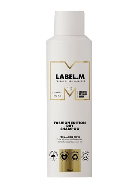 

Label.M Fashion Edition Dry Shampoo for All Hair Type, 200ml