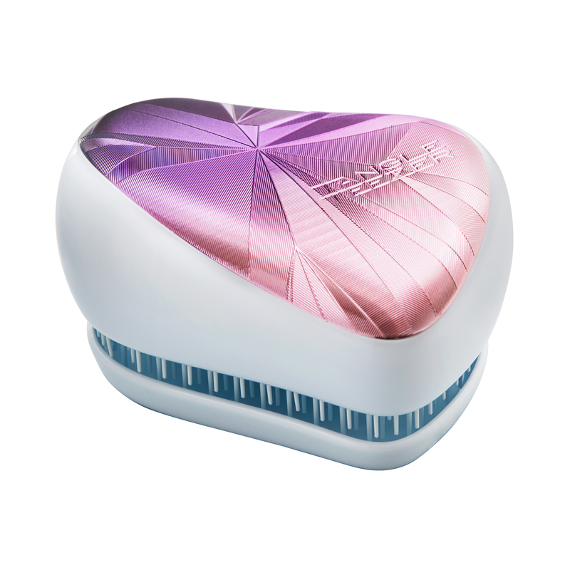 Tangle Teezer - Compact Styler - Smashed Holo Blue / Pink