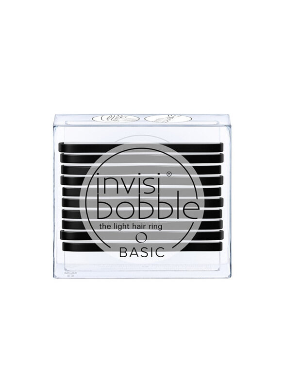 

Invisibobble Basic True Hair Tie, Black, 1 Piece