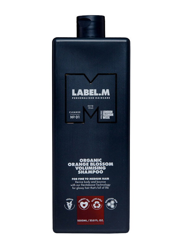 

Label.M Organic Orange Blossom Volumising Shampoo for All Hair Type, 1000ml