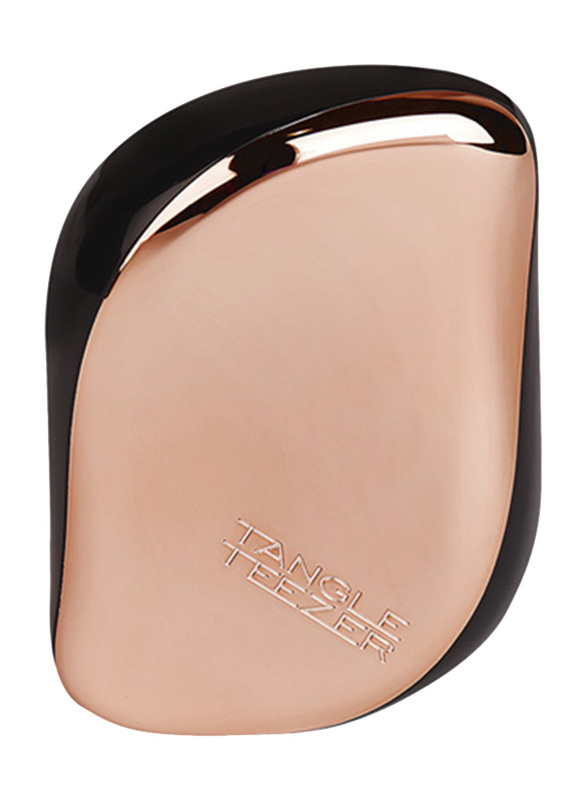 

Tangle Teezer Compact Hair Brush, Black/Rose Gold, 1 Piece