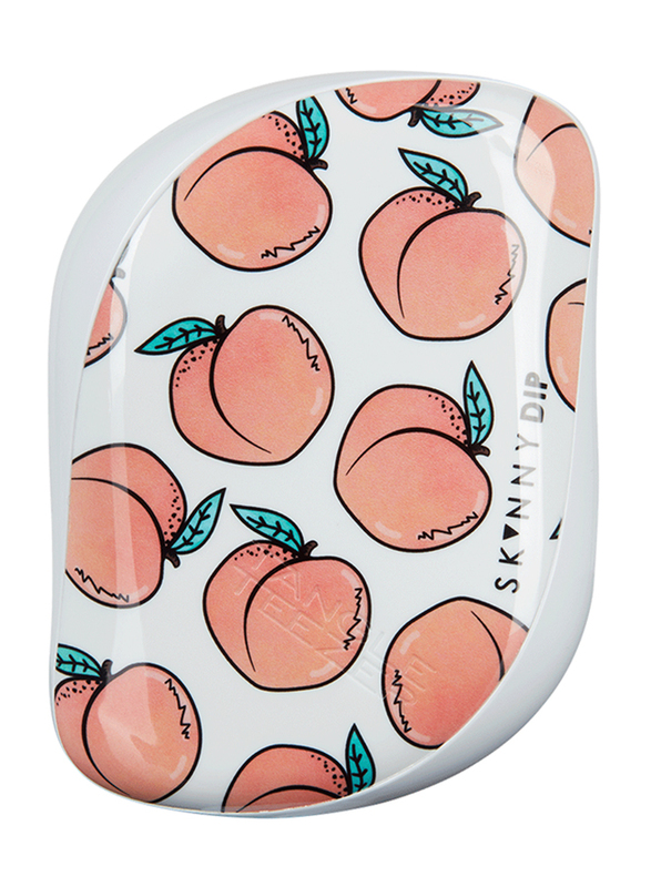 

Tangle Teezer Compact Styler Hair Brush for All Hair Types, Skinny Dip Peaches Print, 1 Piece