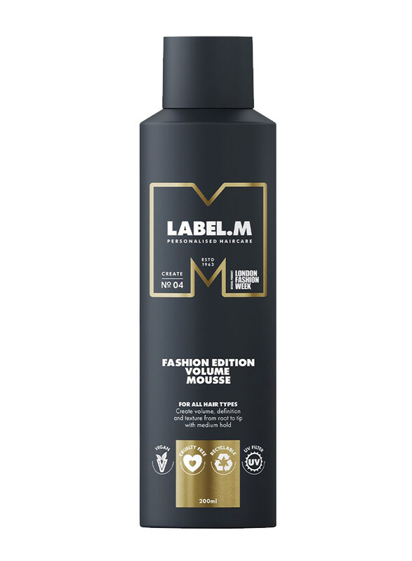 

Label.M Fashion Edition Volume Mousse for All Hair Type, 200ml