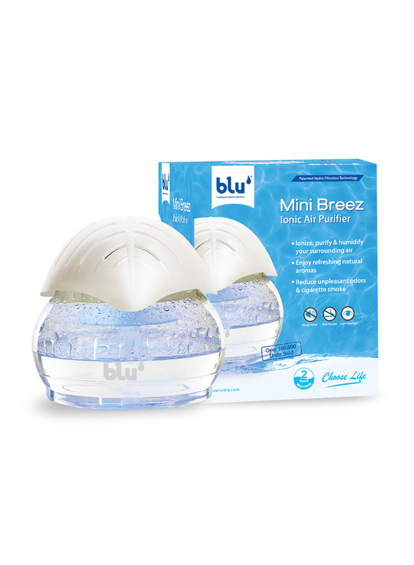 Blu Mini Breez Ionic Air Purifier, White