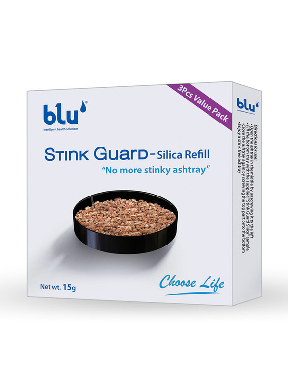 Blu Stink Guard Silica Refill for Ashtray, 3 Pieces