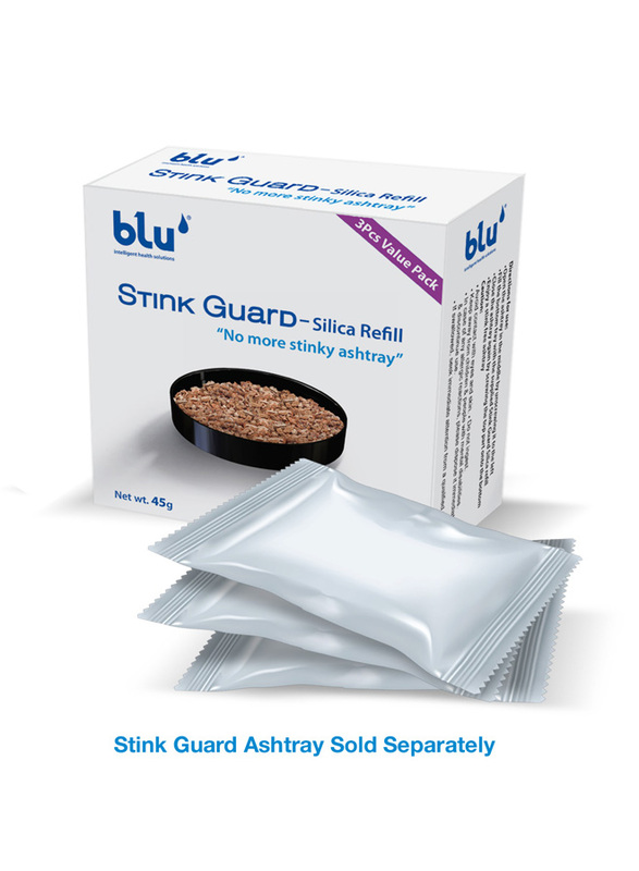 Blu Stink Guard Silica Refill for Ashtray, 3 Pieces