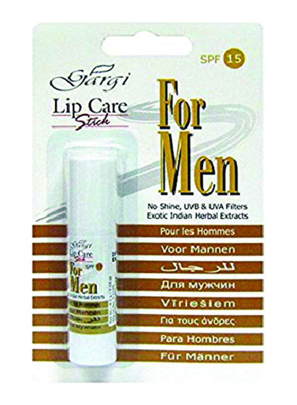 

Gargi Lip Balm for Men, 4.5gm, White
