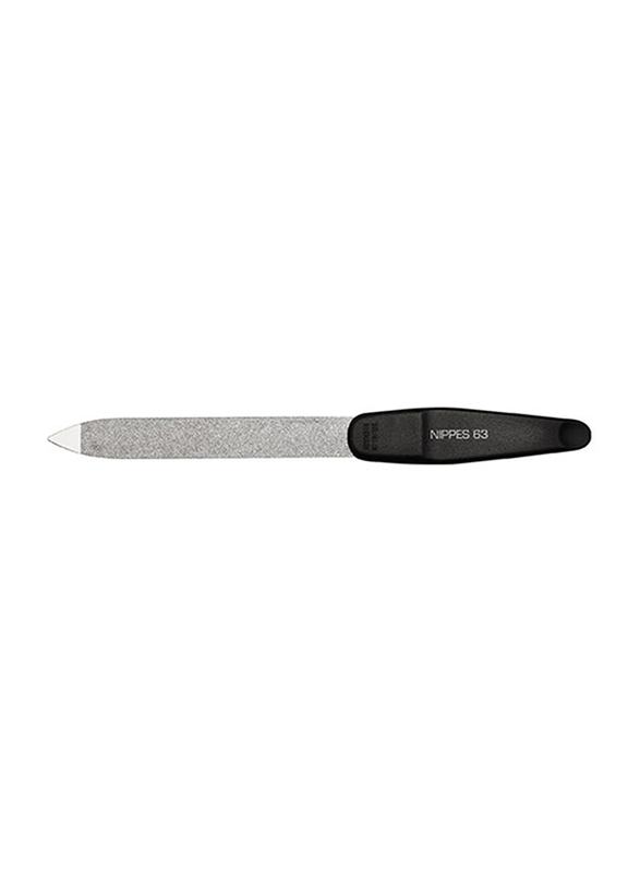 

Nippes Nail File, 63, Black/Silver