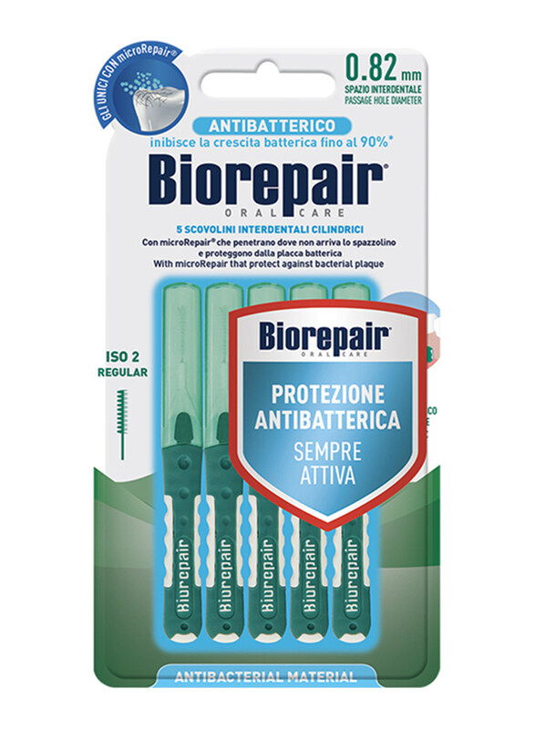 

Biorepair 0.82mm Interdental Cleaners Brush, 6 Pieces