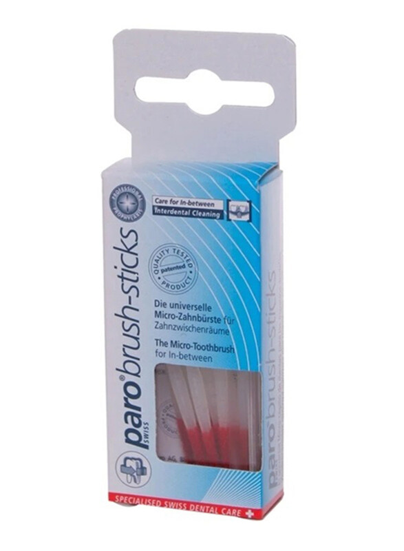 

Paro 1061 Brush Sticks Curved with Velvity Flicking, 10 Piece