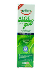 Equilibra Aloe Triple Action Toothpaste, 75ml