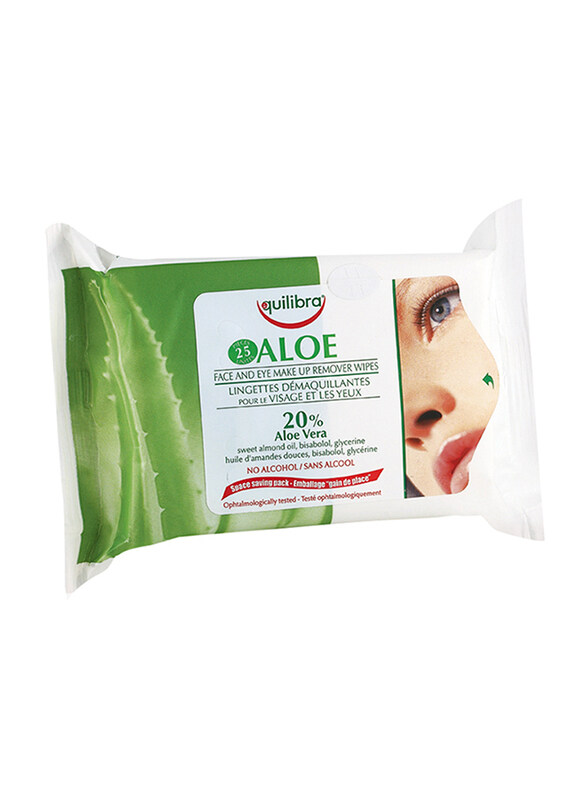 

Equilibra Aloe Makeup Remover Wipes