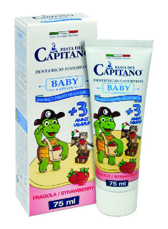 

Pasta del Capitano Baby Strawberry Toothpaste, 75ml