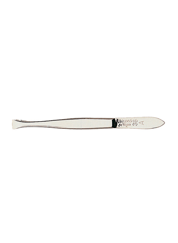 

Nippes Straight End Tweezer, 38 A, Silver
