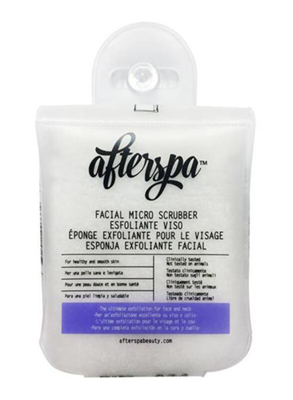 

AfterSpa AS6S Bath & Shower Facial Micro Scrubber, 1 Piece